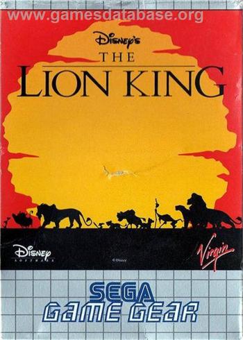 Cover Lion King, The for Game Gear